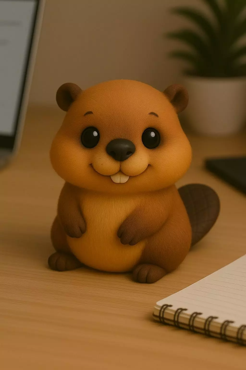 Beaver - Kawaii Animals Collection 3D print model_0