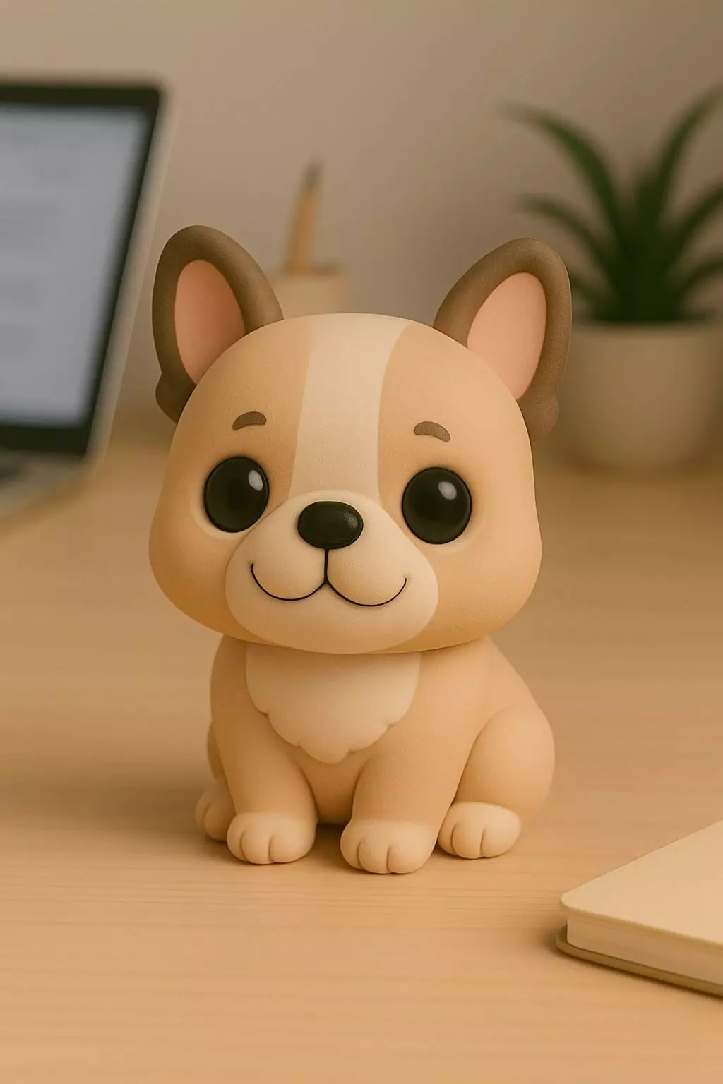Bulldog - Kawaii Animals Collection 3D print model_0