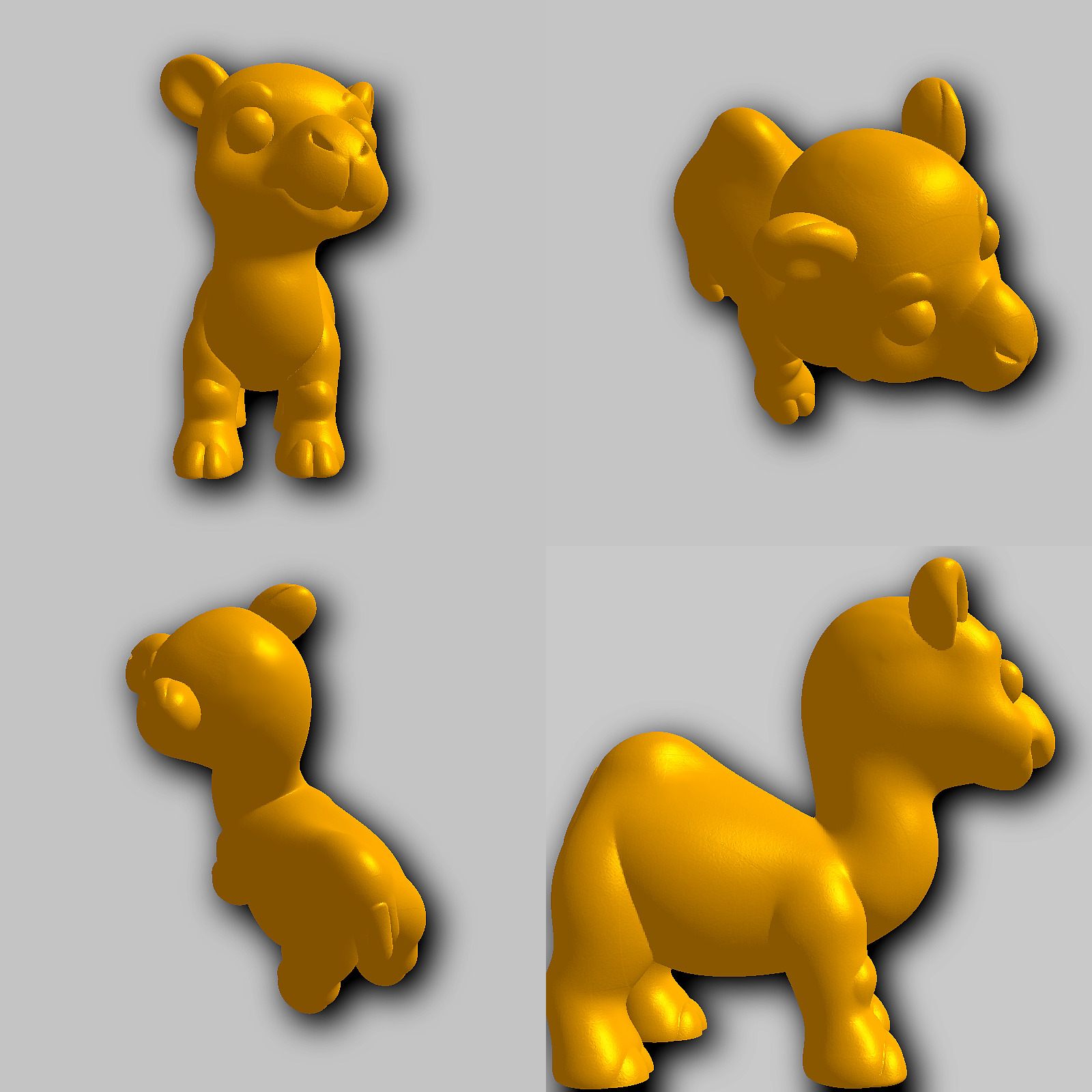 Camel - Kawaii Animals Collection 3D print model_1
