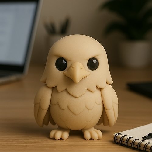 Eagle - Kawaii Animals Collection 3D print model
