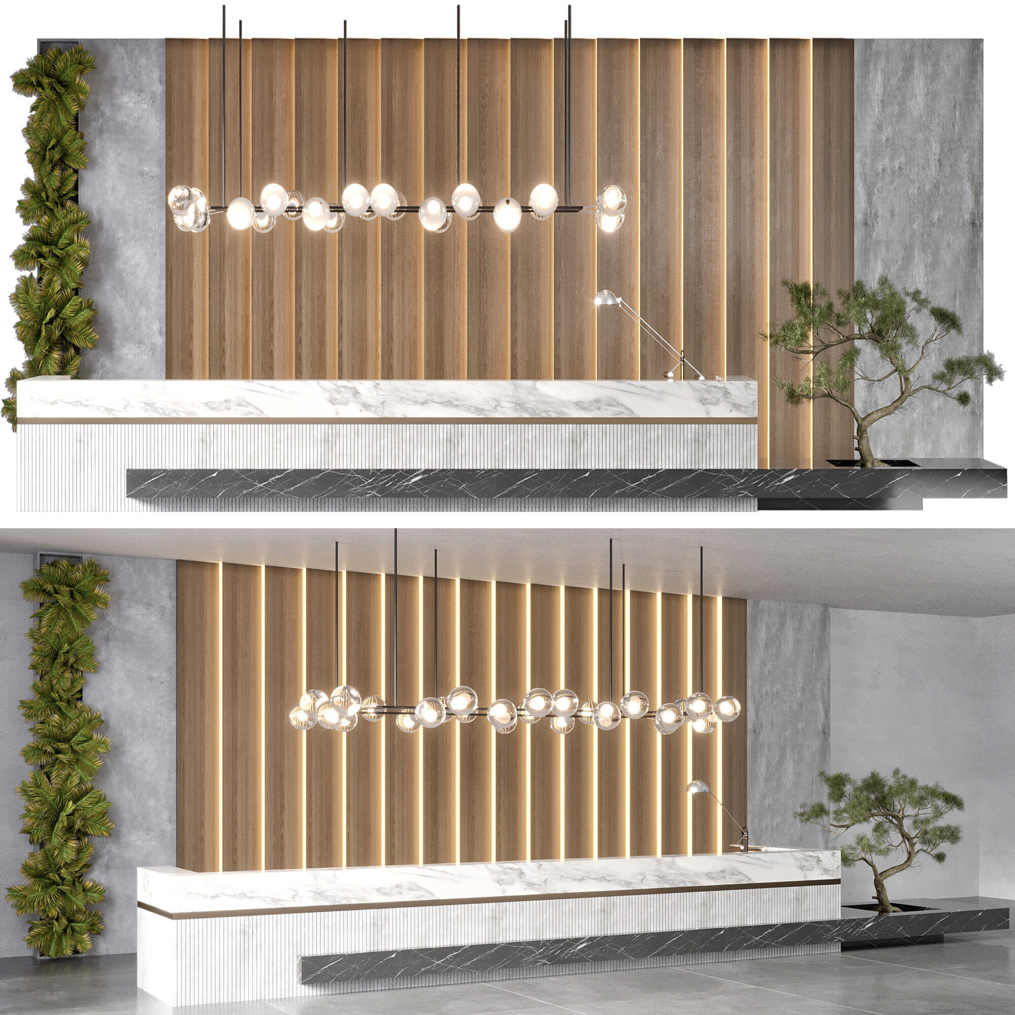 RECEPTION DESK NO7 A 3D model_5