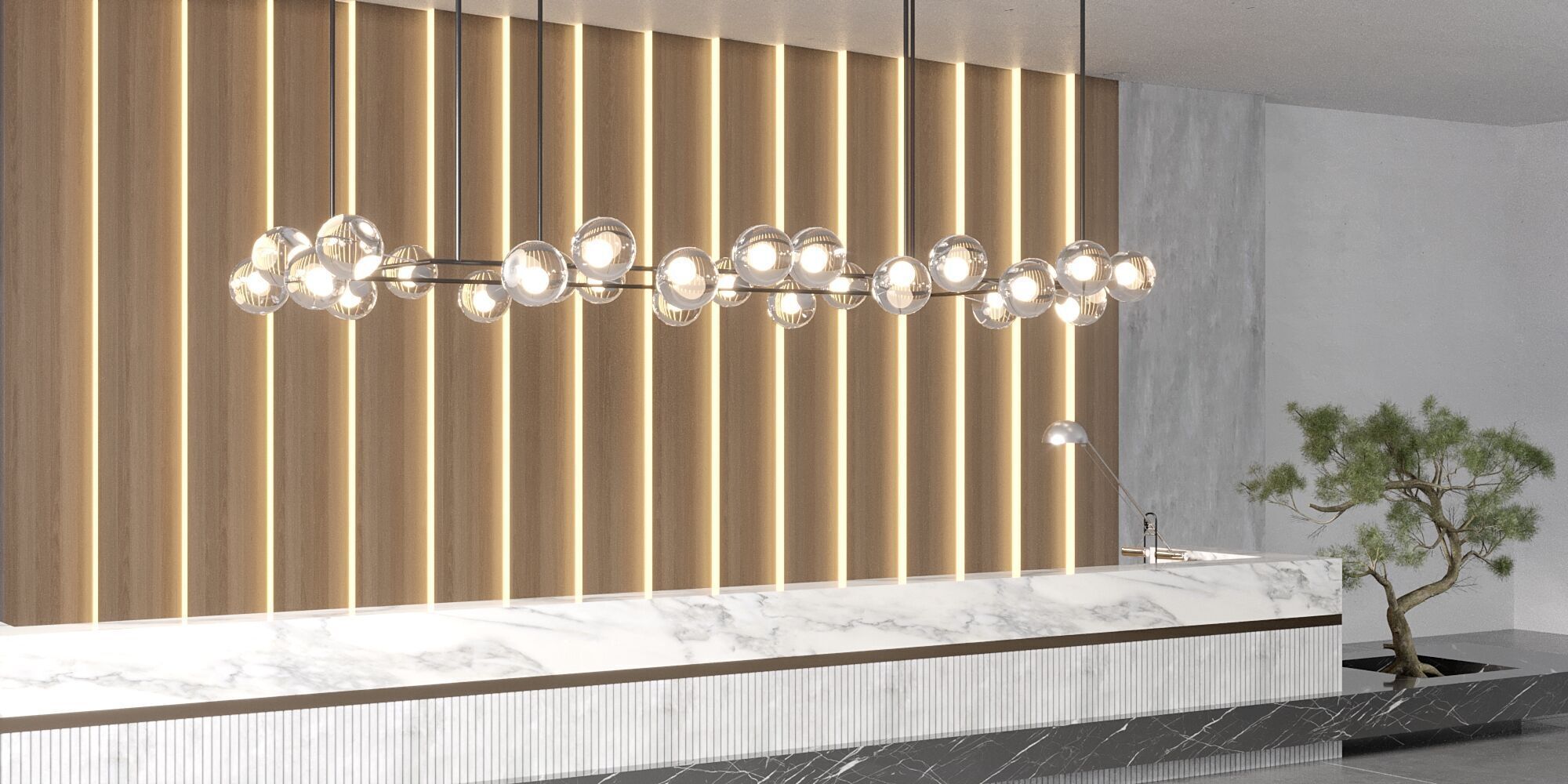 RECEPTION DESK NO7 A 3D model_2