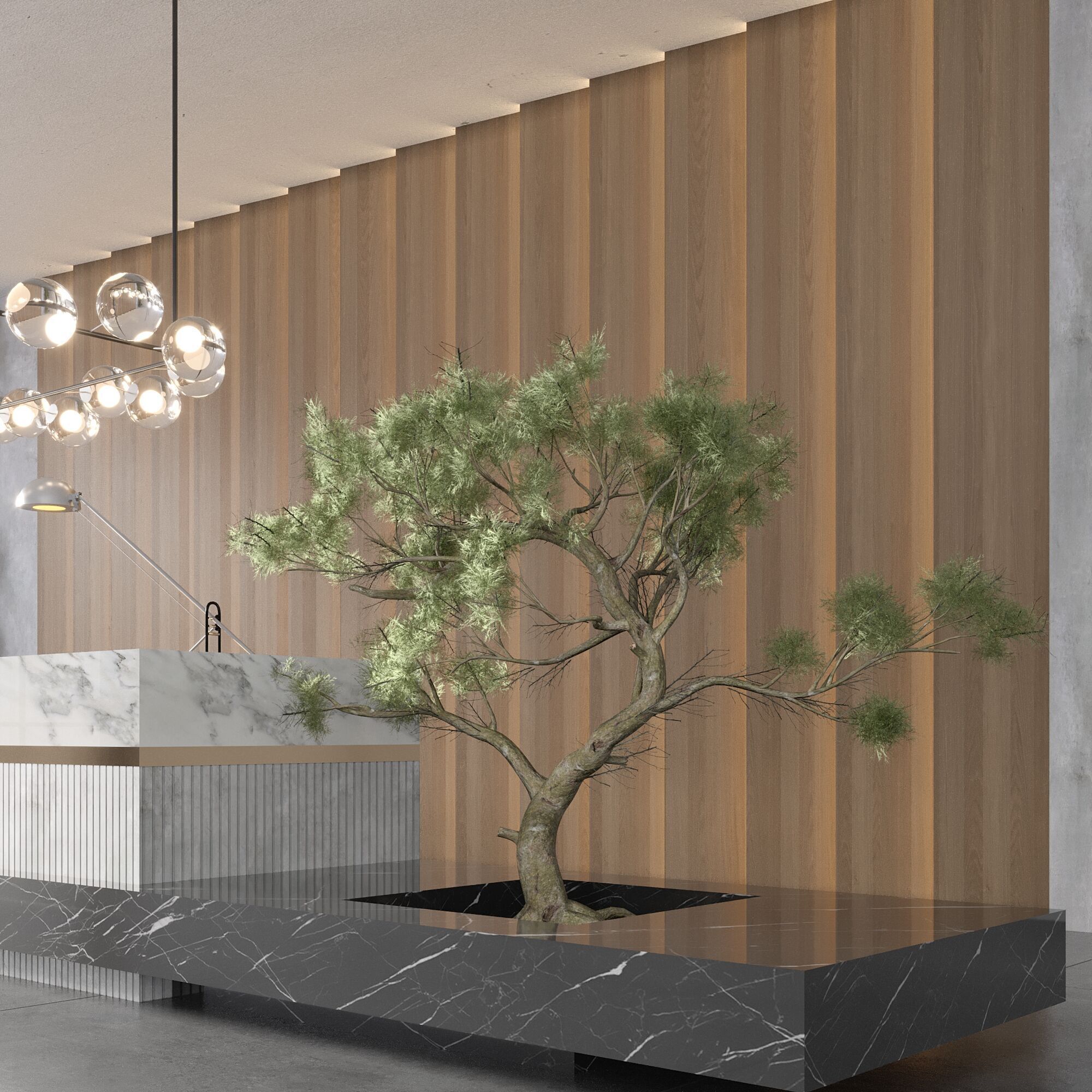 RECEPTION DESK NO7 A 3D model_3