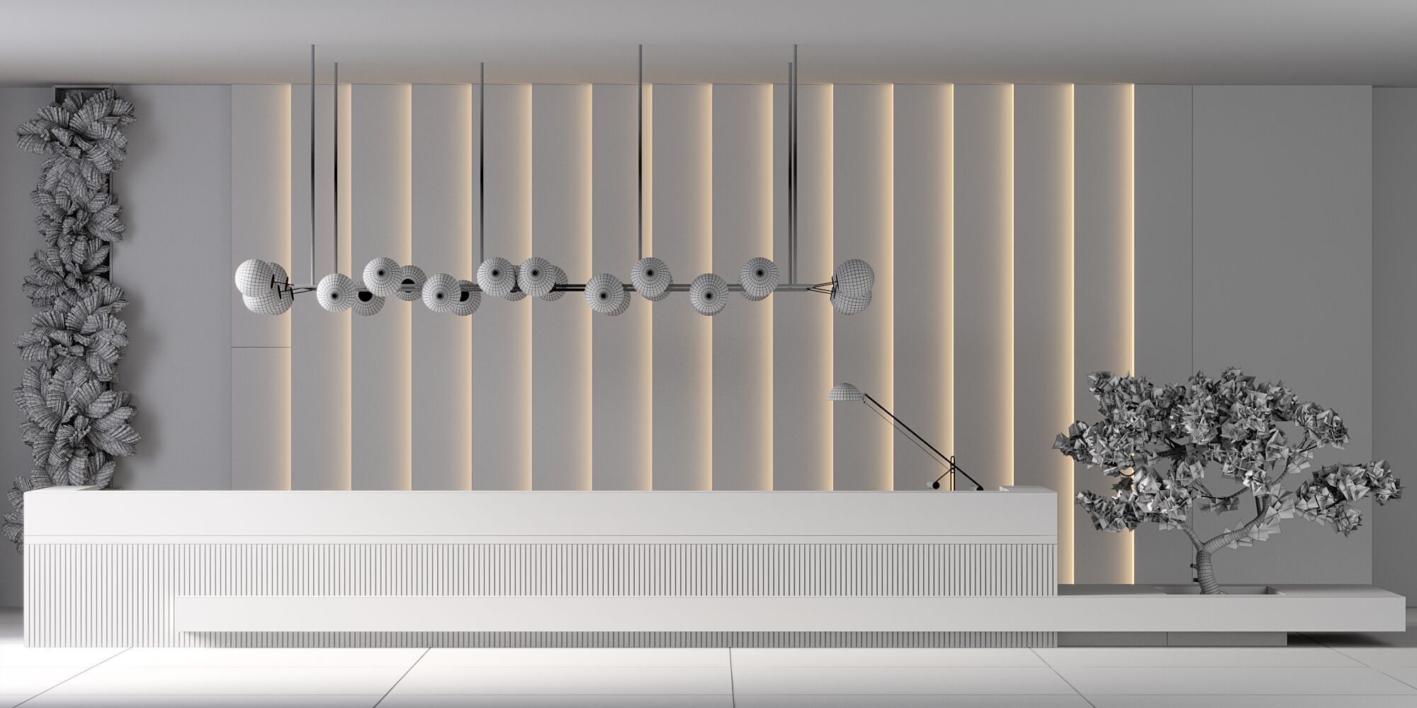 RECEPTION DESK NO7 A 3D model_9