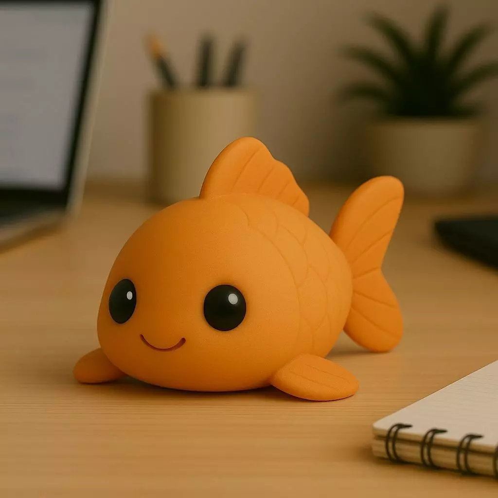 Goldfish - Kawaii Animals Collection 3D print model_0