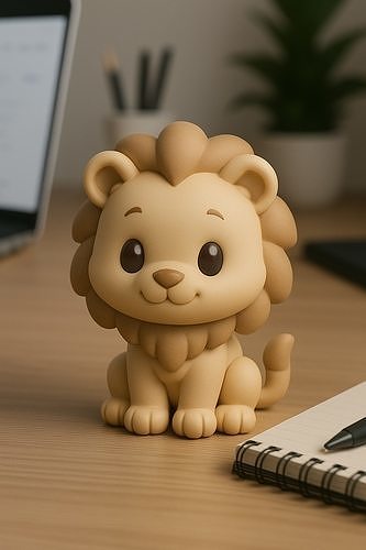 Lion - Kawaii Animals Collection 3D print model