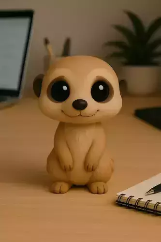 Meerkat - Kawaii Animals Collection 3D print model