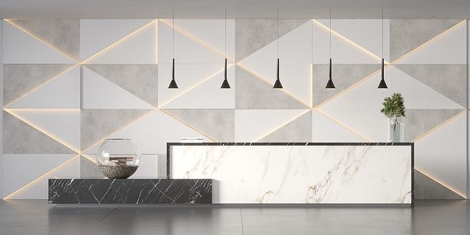 RECEPTION DESK NO10 A 3D model