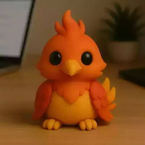 Phoenix - Kawaii Animals Collection 3D print model
