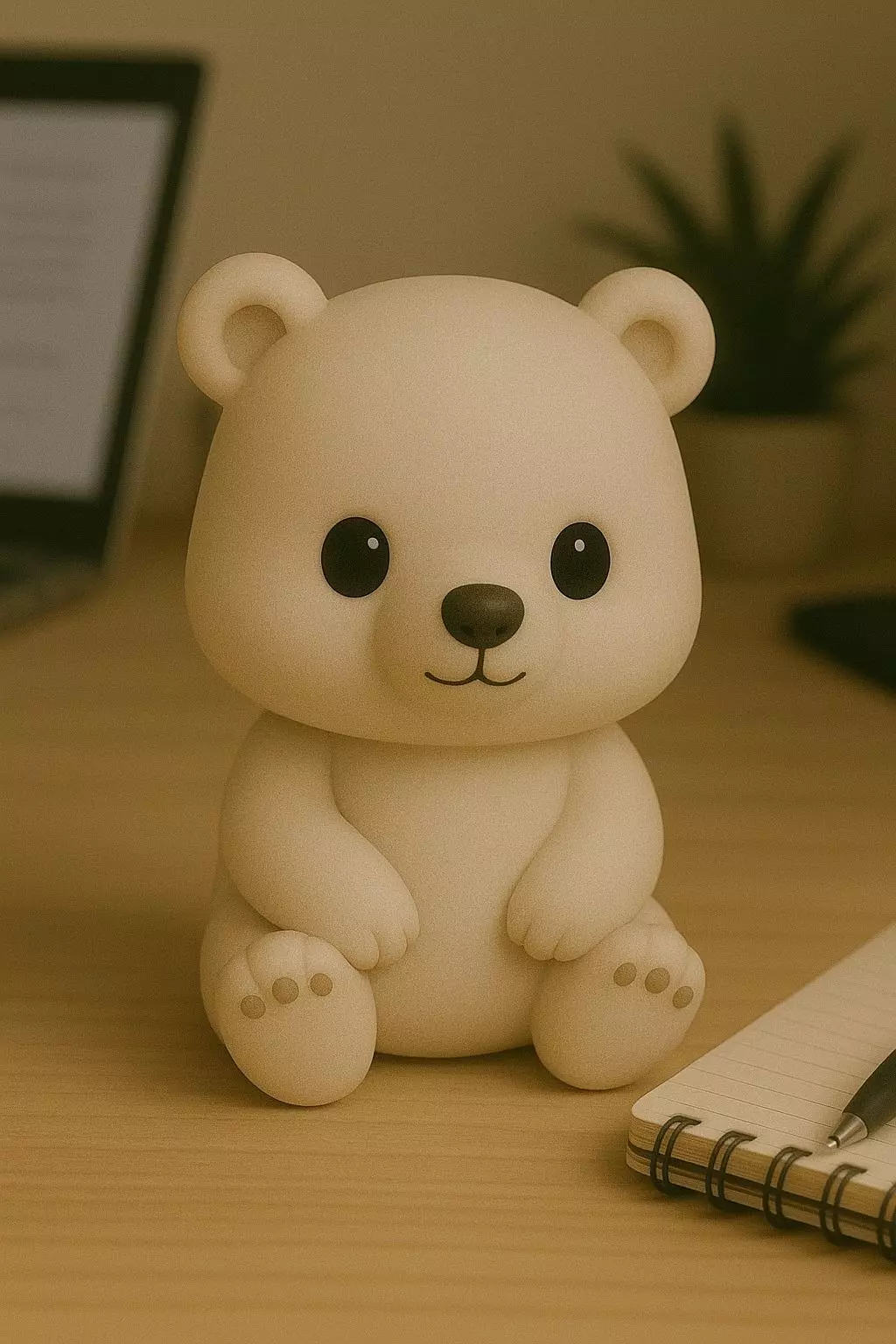 Polar Bear - Kawaii Animals Collection 3D print model_0