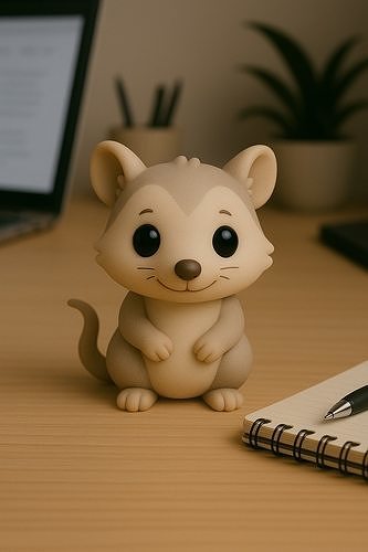 Rat - Kawaii Animals Collection 3D print model