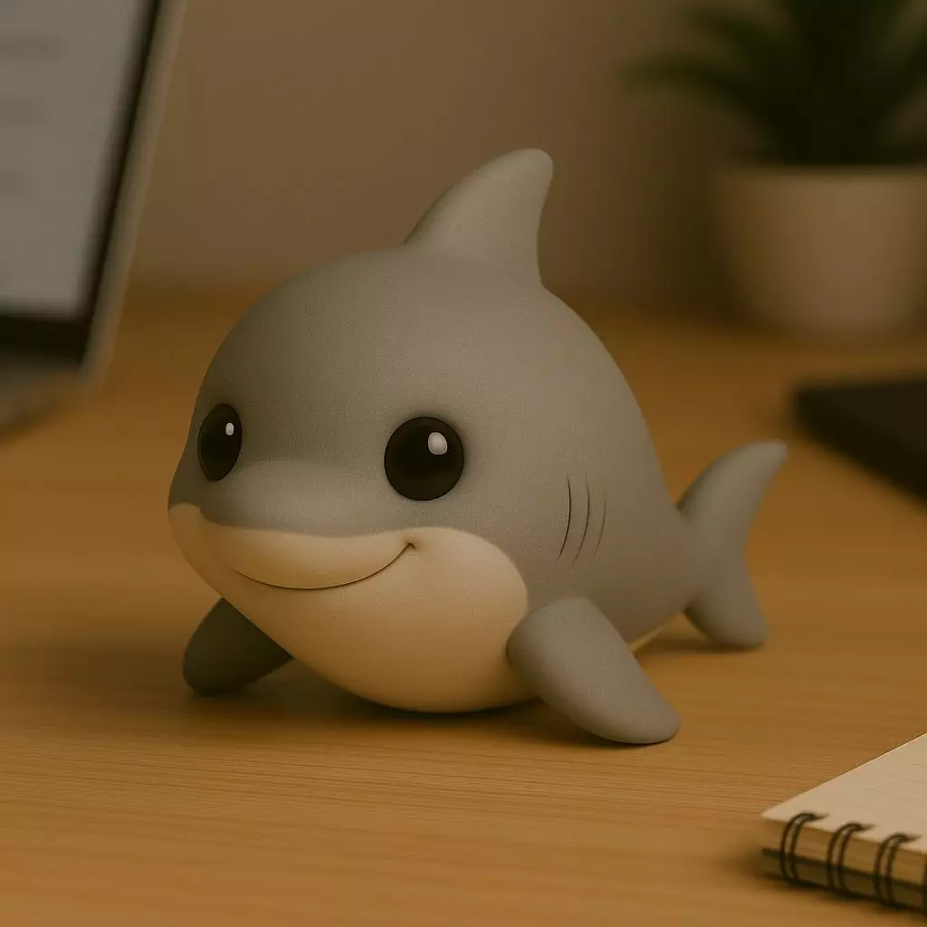 Shark 3D print model_0
