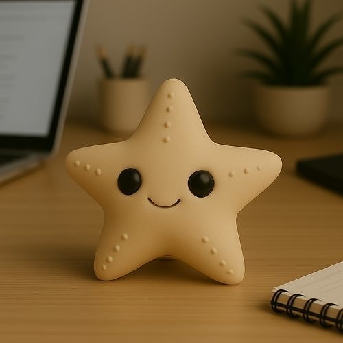 Starfish - Kawaii Animals Collection 3D print model