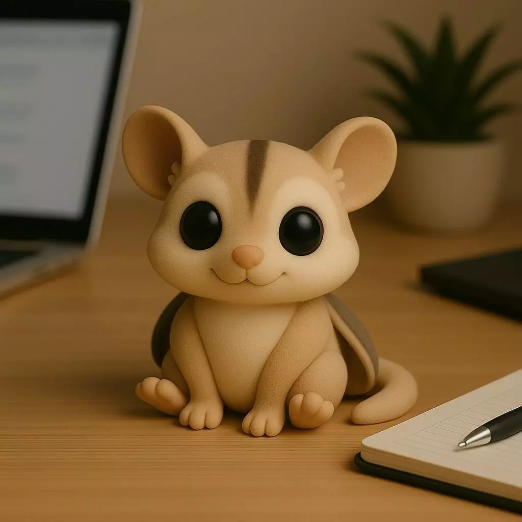 Sugar Glider - Kawaii Animals Collection 3D print model_0