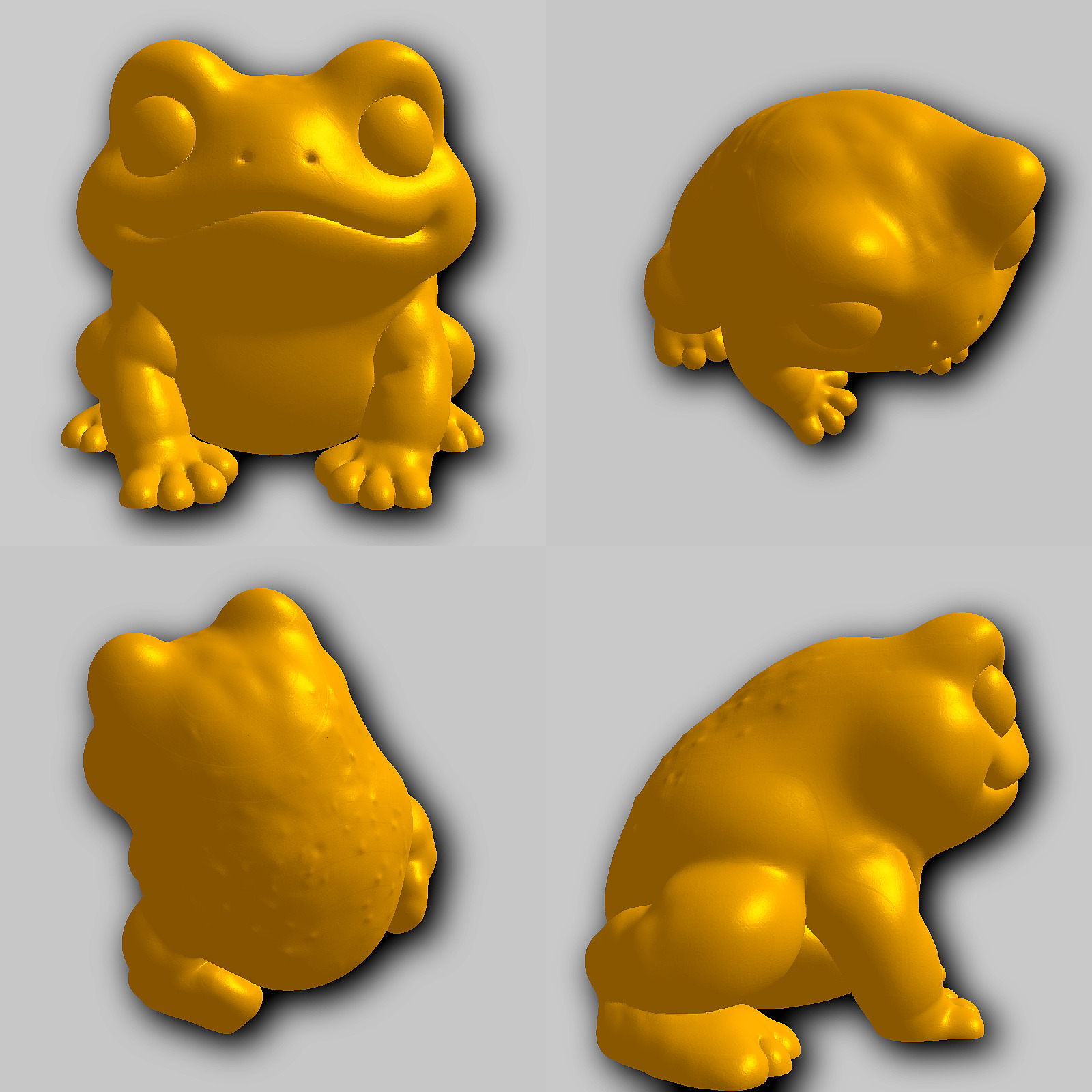 Toad - Kawaii Animals Collection 3D print model_1