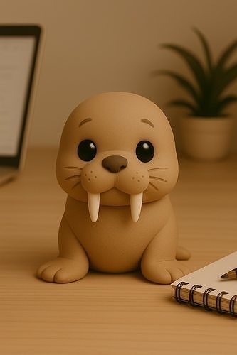 Walrus - Kawaii Animals Collection 3D print model