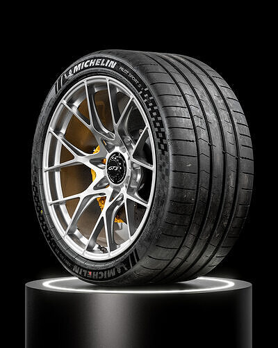 MICHELIN Pilot Sport S 5  335 30 R21 3D model