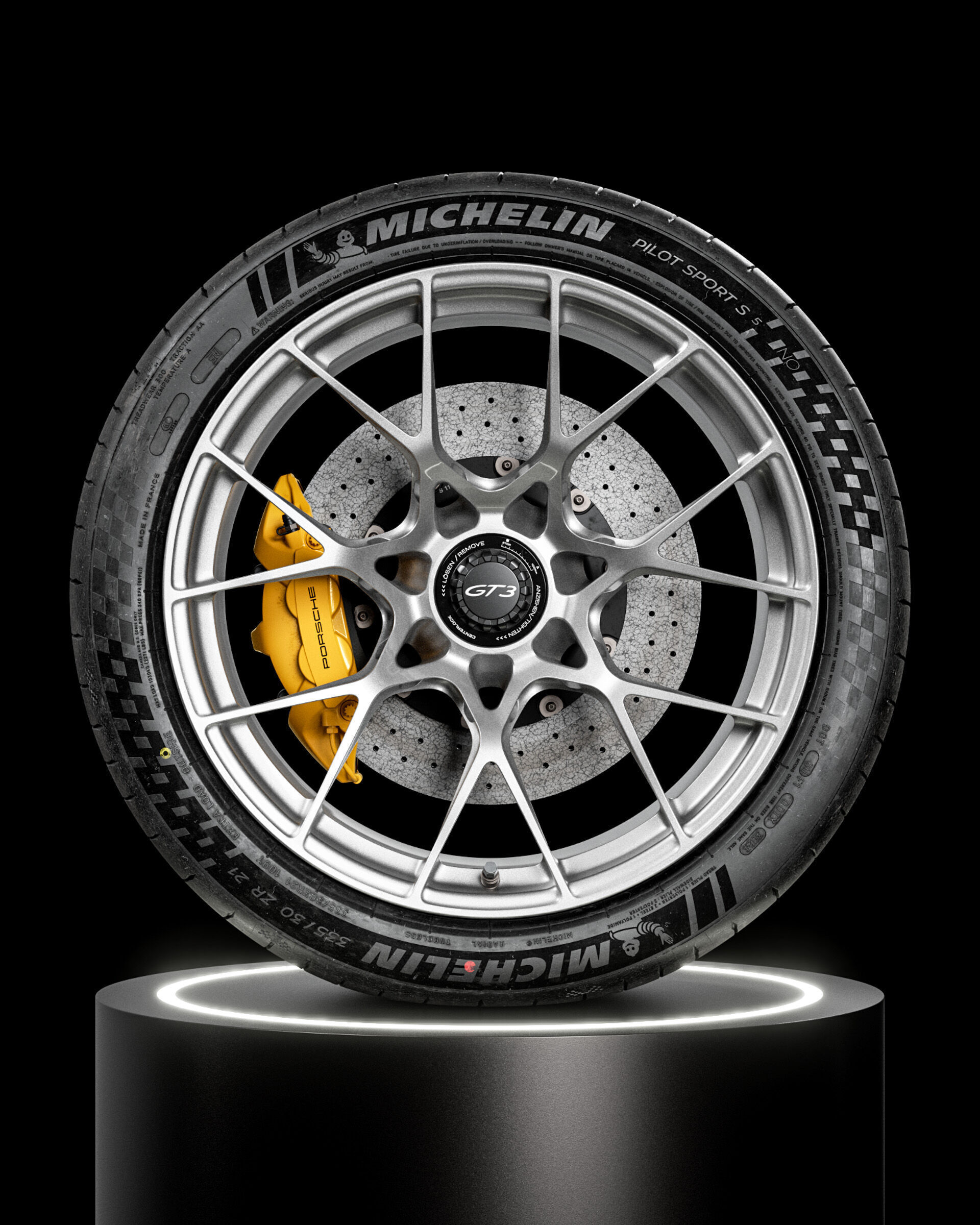 MICHELIN Pilot Sport S 5 335 30 R21 3D model | CGTrader
