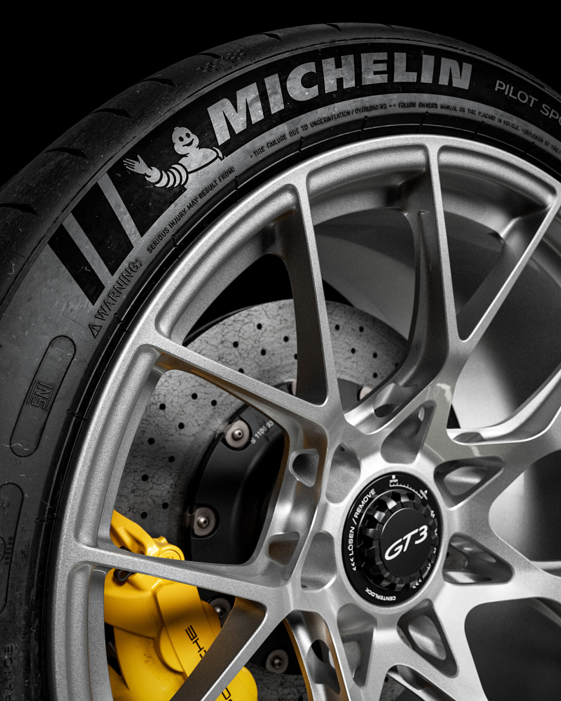 MICHELIN Pilot Sport S 5 335 30 R21 3D model | CGTrader
