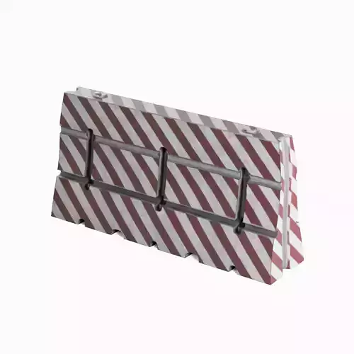 Dirty Traffic Barrier 02