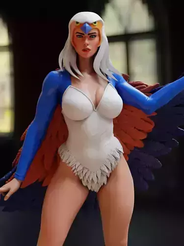 Sorceress Masters Of The Universe 3D print model