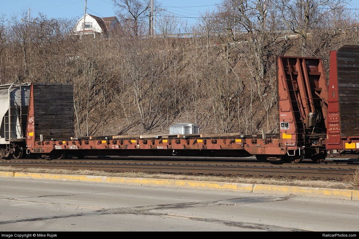 HO Greenville 60 FS43 FS44 Bulkhead Flatcar 3D print model_13