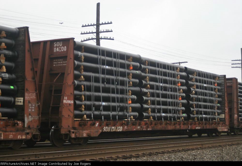 HO Greenville 60 FS43 FS44 Bulkhead Flatcar 3D print model_10