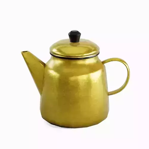 Old Enamel Teapot 03