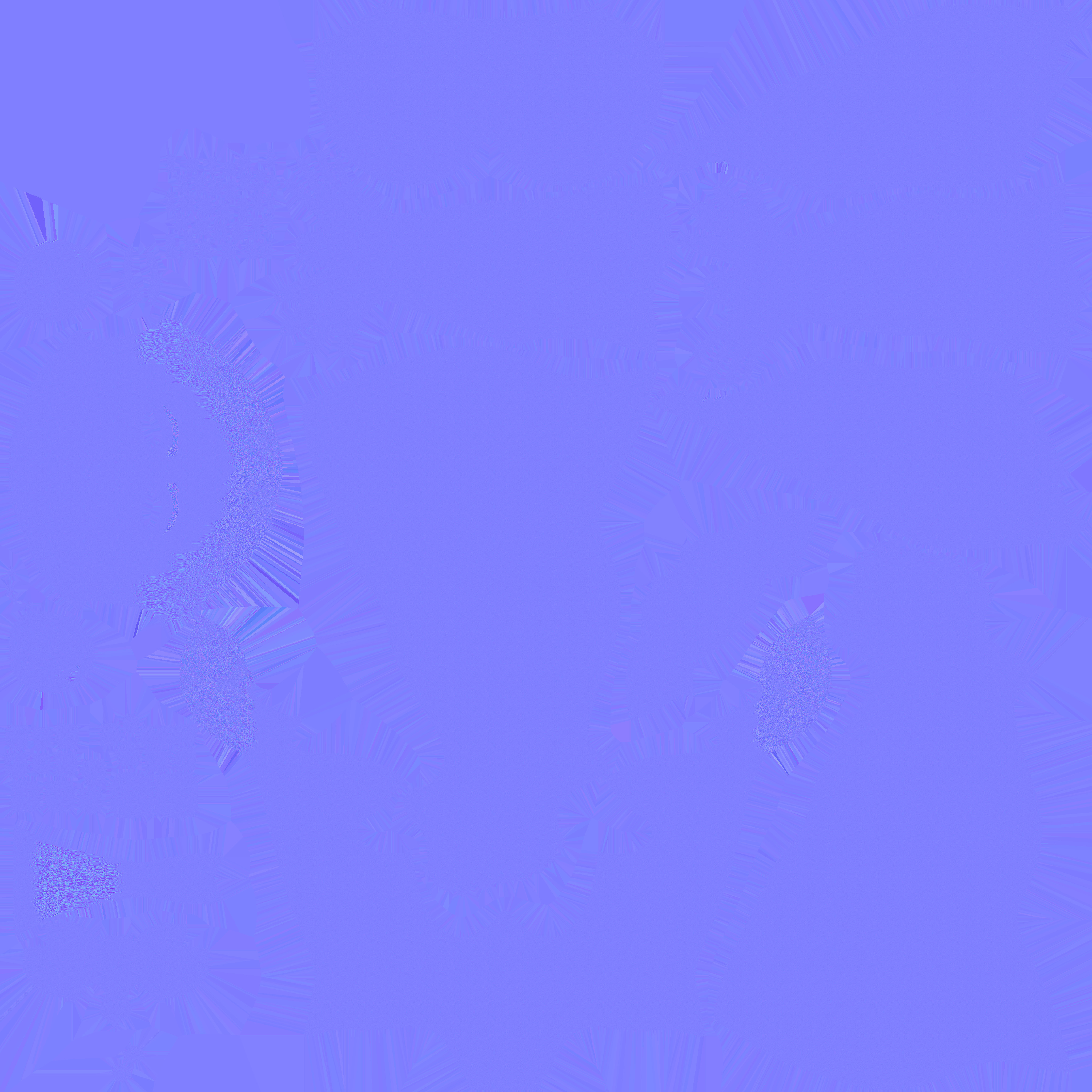 strong Lady Low-poly 3D model_21