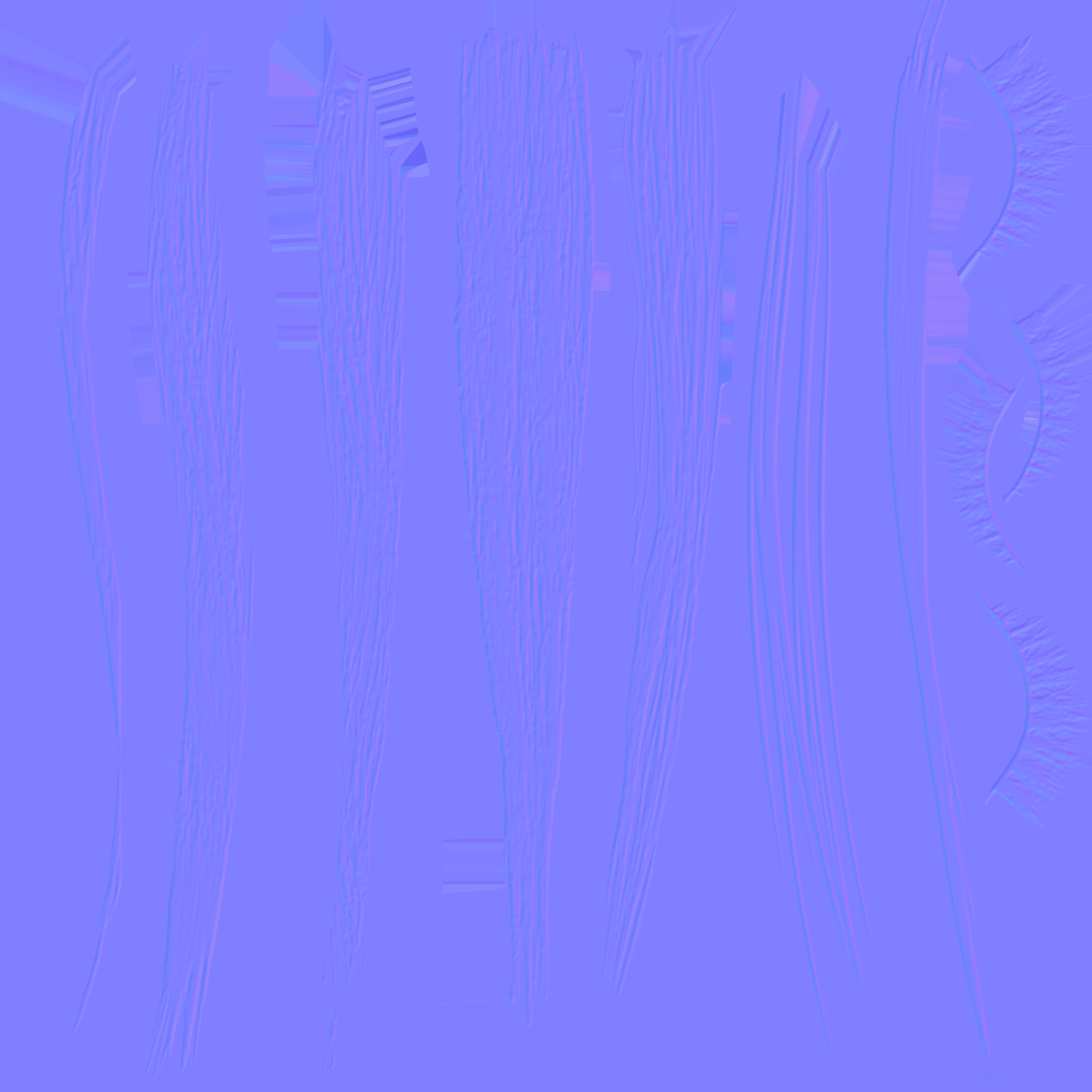 strong Lady Low-poly 3D model_26