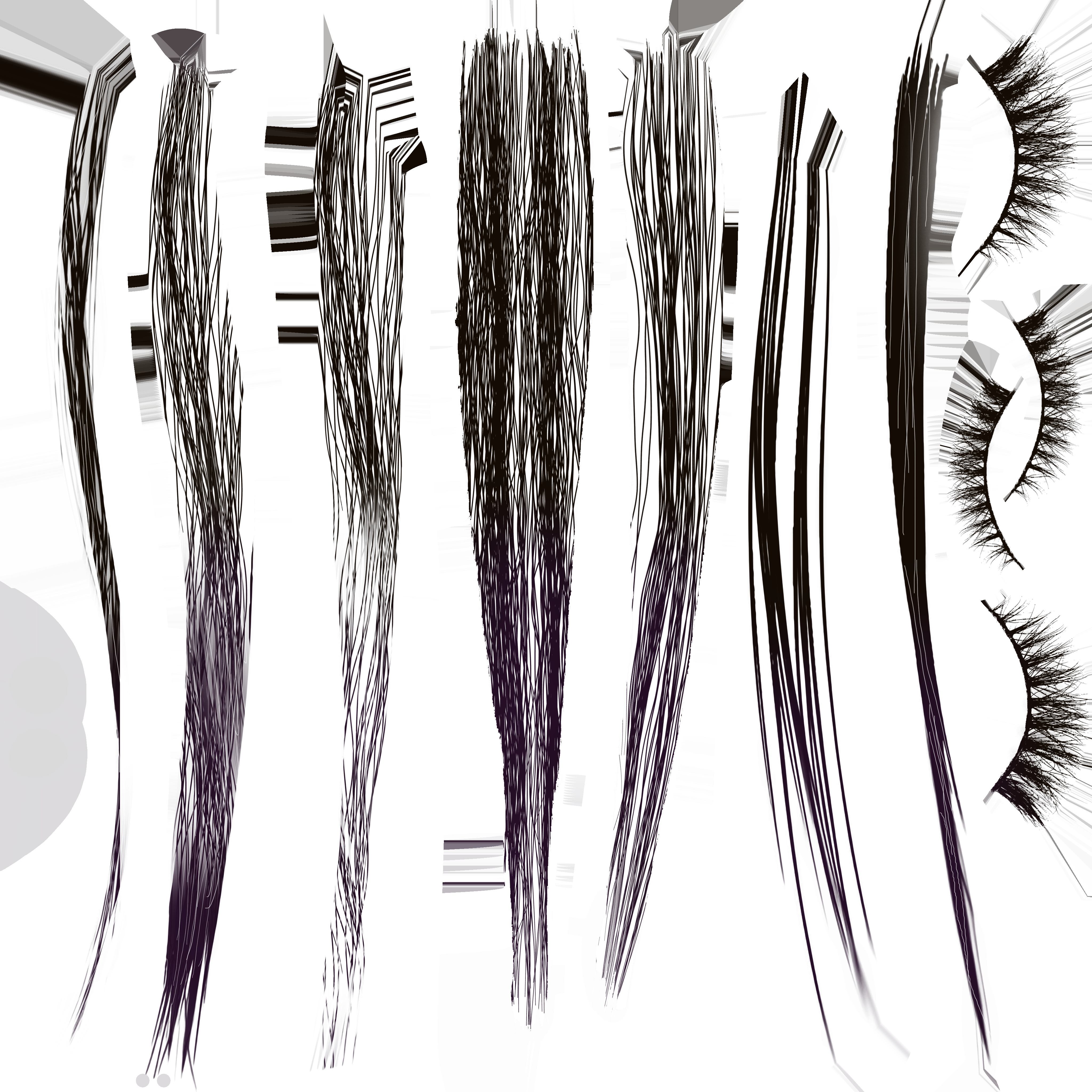 strong Lady Low-poly 3D model_24