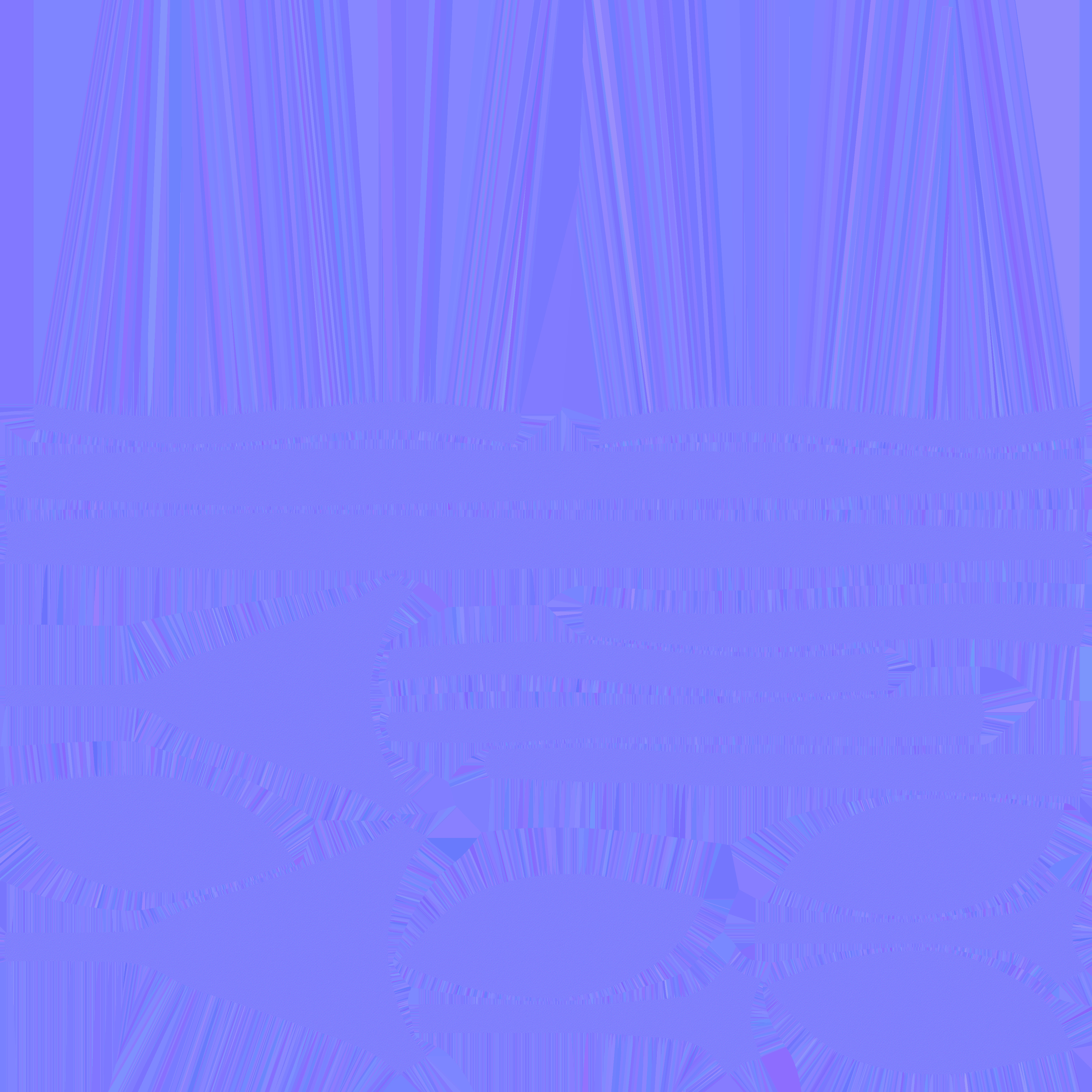 strong Lady Low-poly 3D model_16