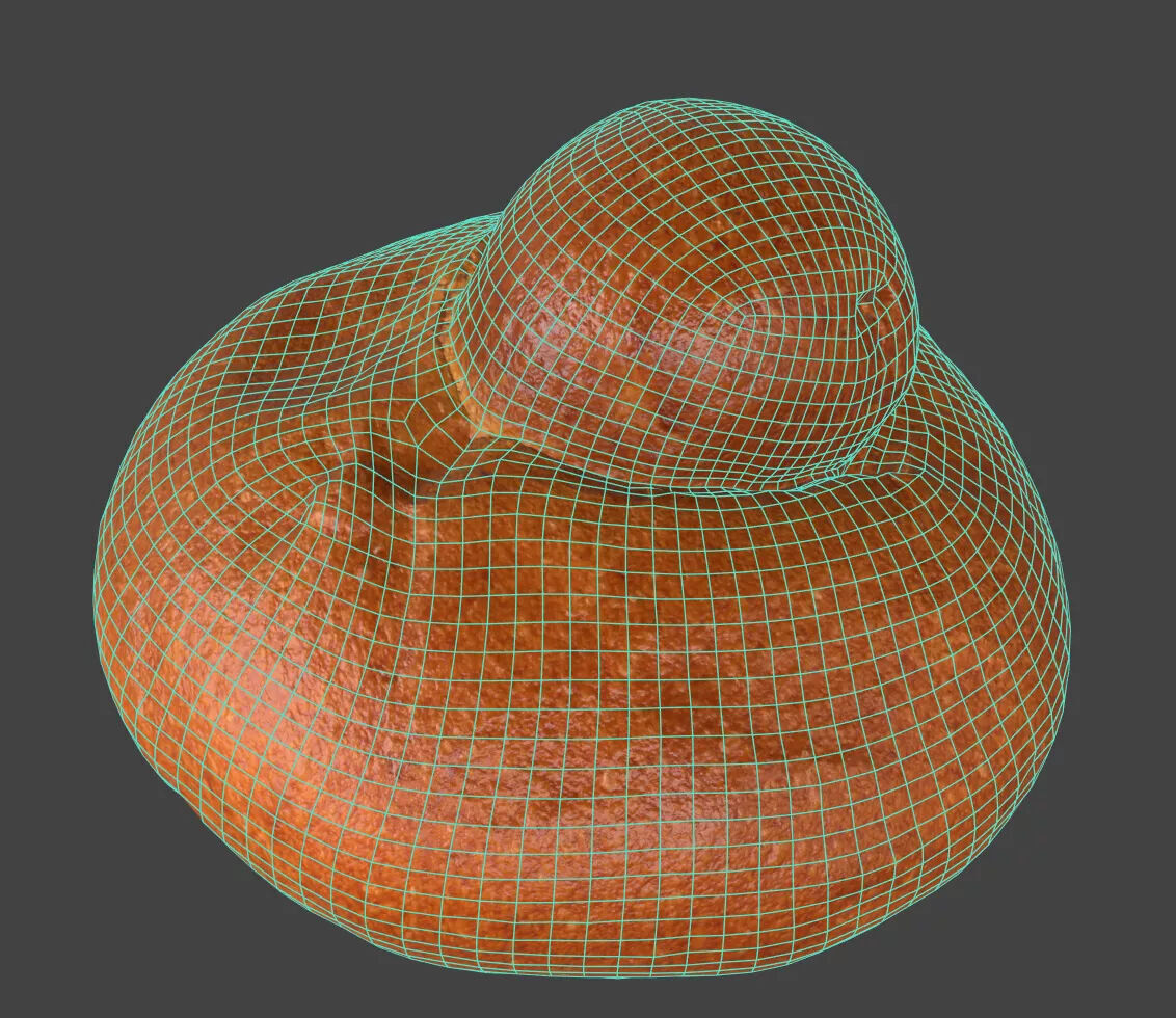 Brioche 3D model_6