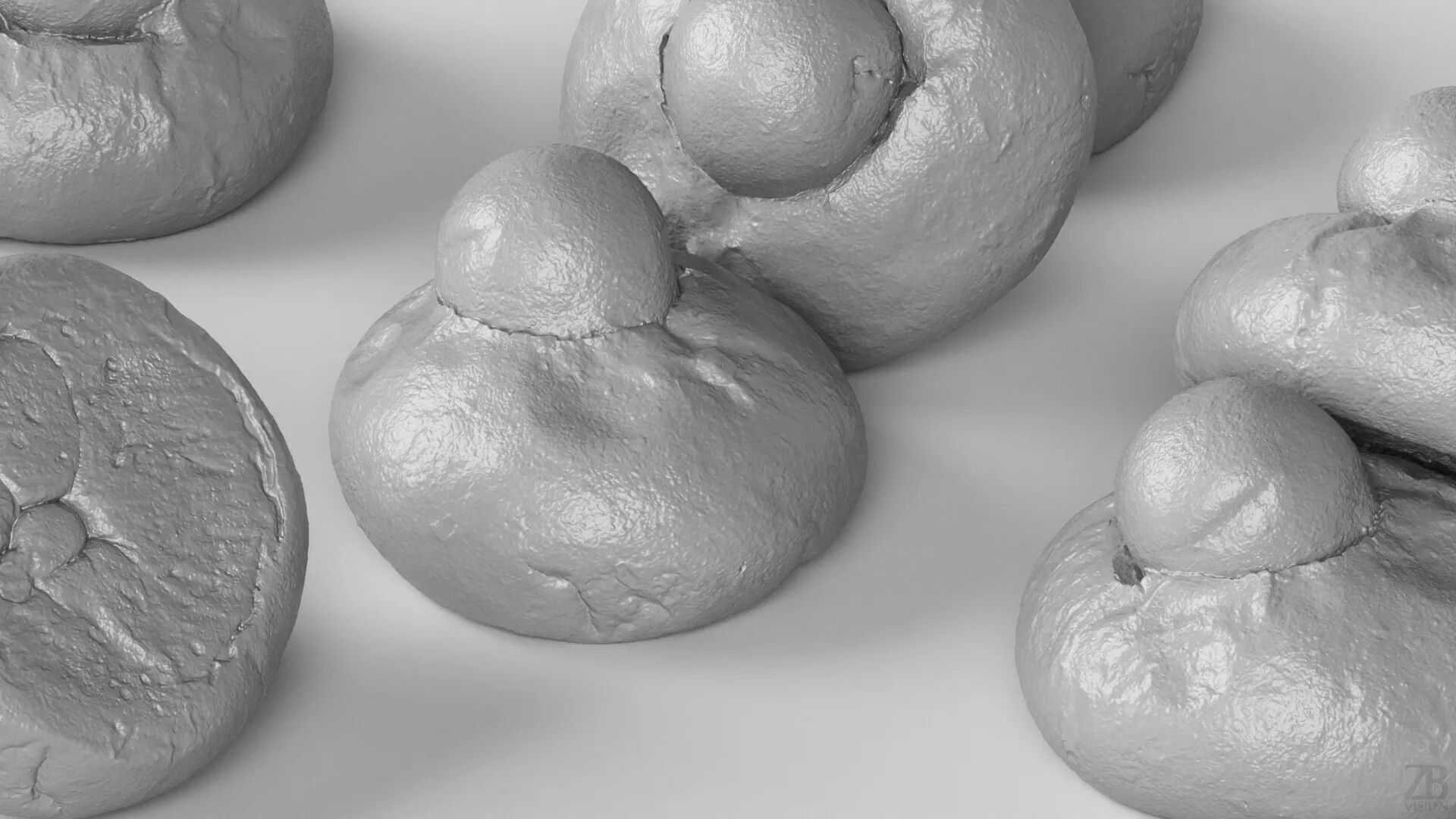 Brioche 3D model_3