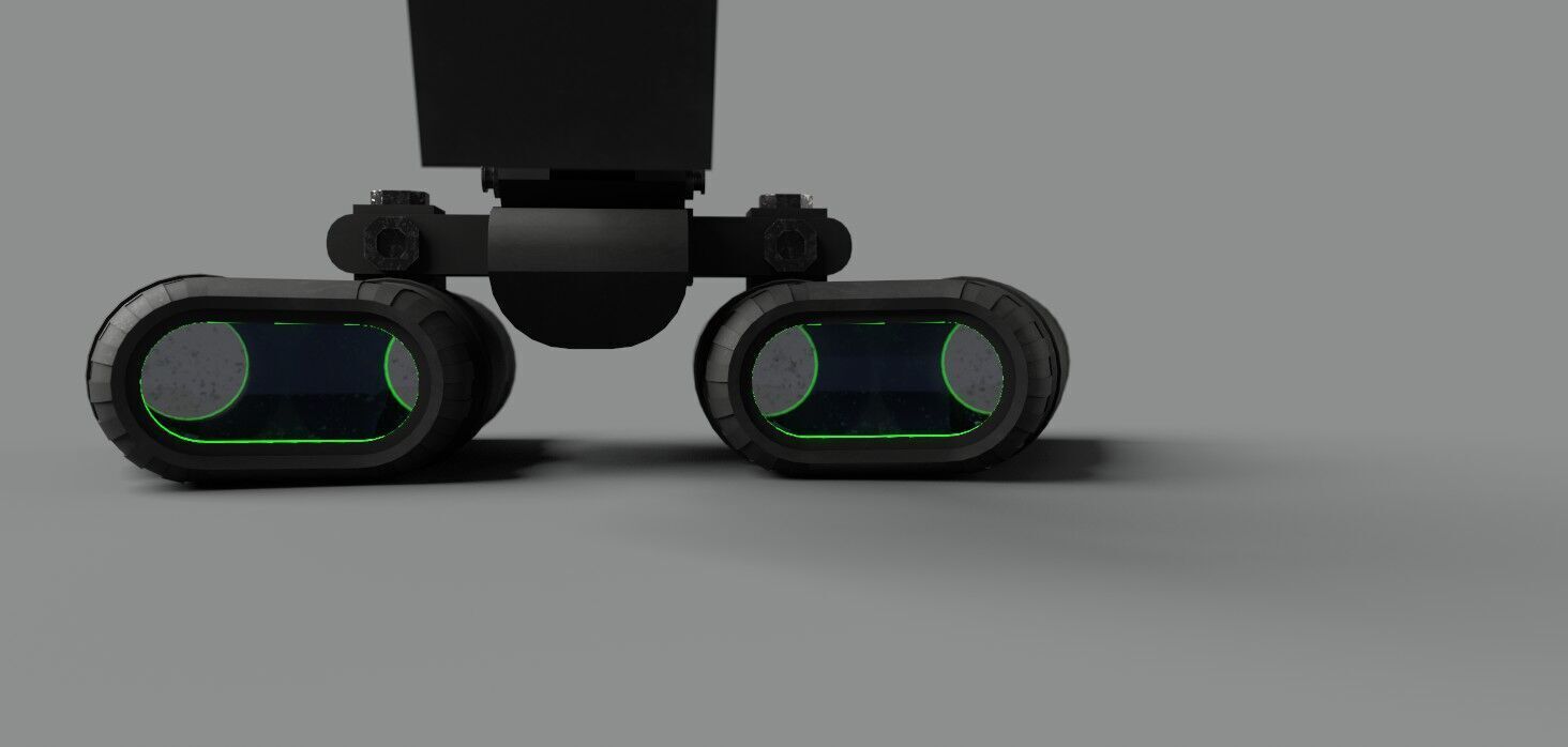 Night Vision Goggles 3d Model Low-poly 3D model_16