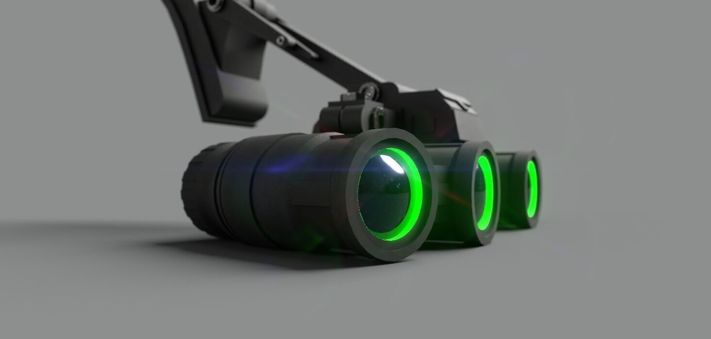 Night Vision Goggles 3d Model Low-poly 3D model_4