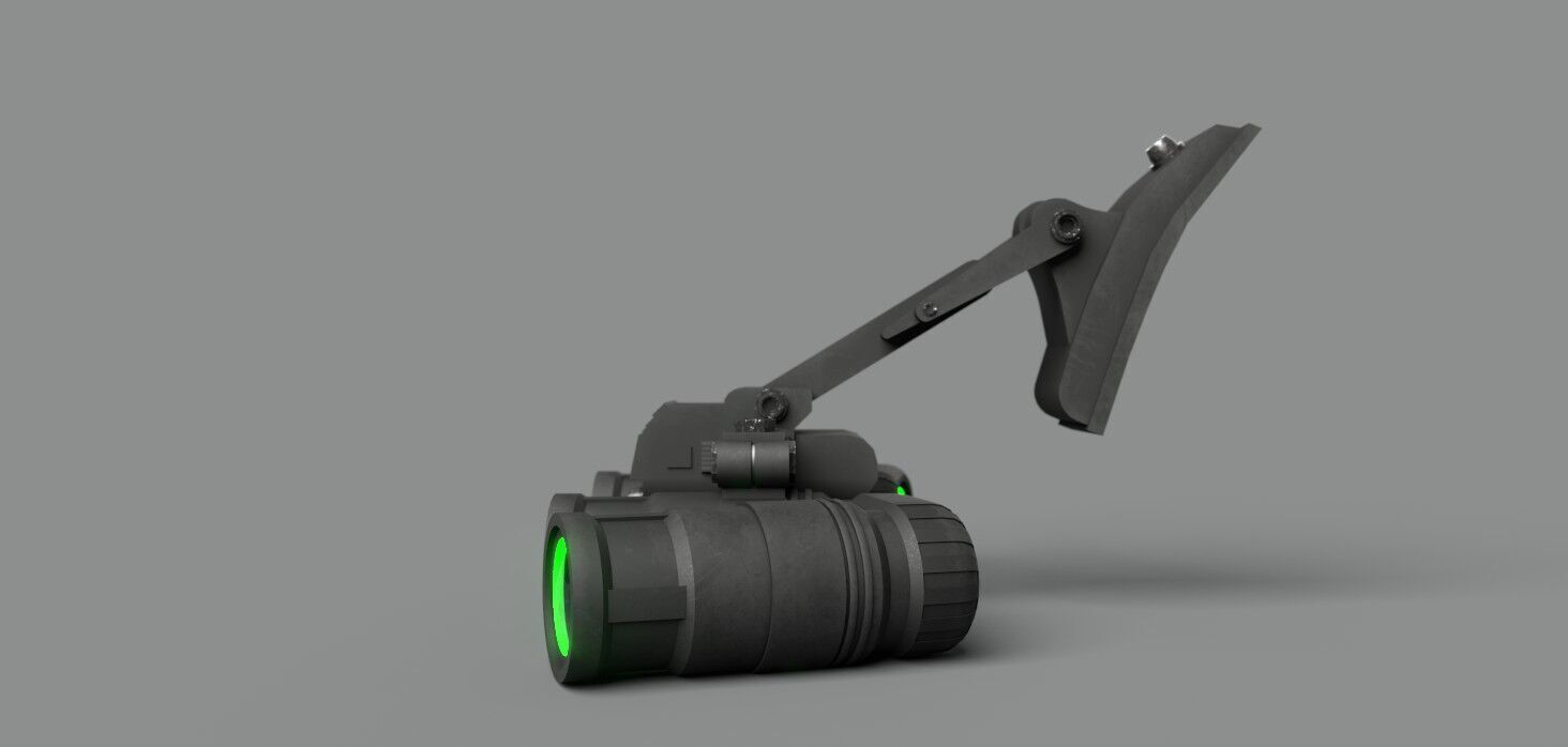 Night Vision Goggles 3d Model Low-poly 3D model_10