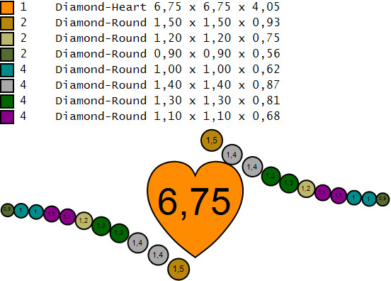Women Solitaire 6779 3D print model_5