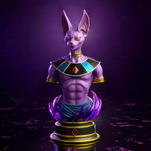 Dragon Ball - Beerus Sama Bust Rework