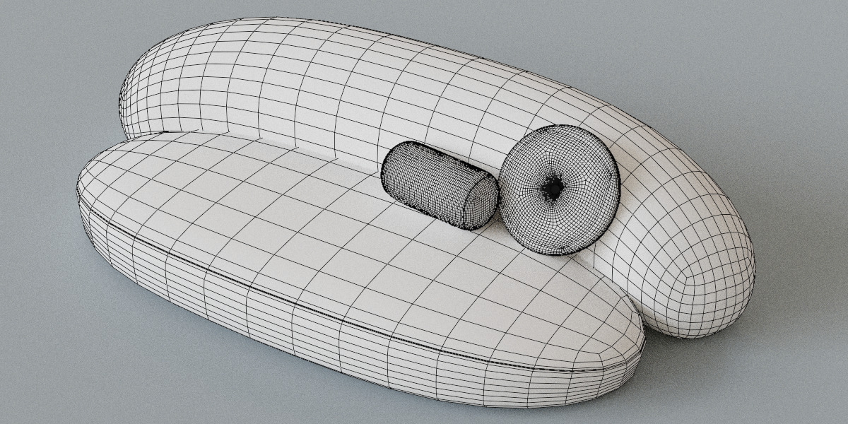 Luna Sofa 3D model_8
