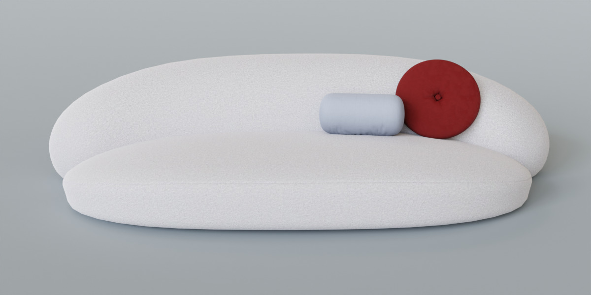 Luna Sofa 3D model_1