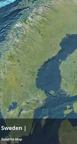 Sweden Satellite Day 10k High resolution Maps Texture