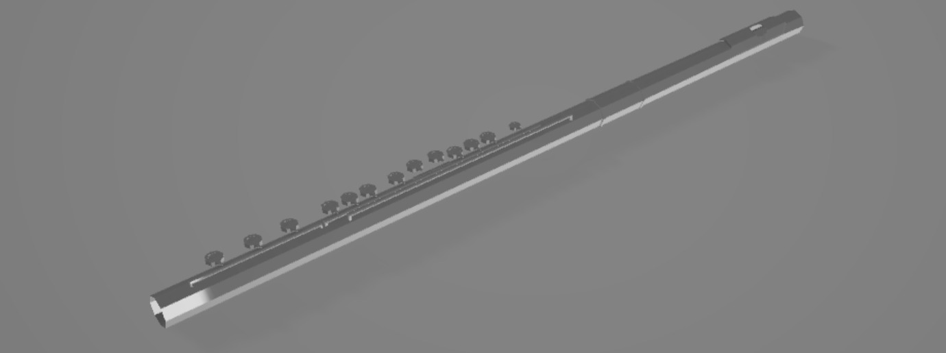 Wind Instruments Low-Poly Low-poly 3D model_4