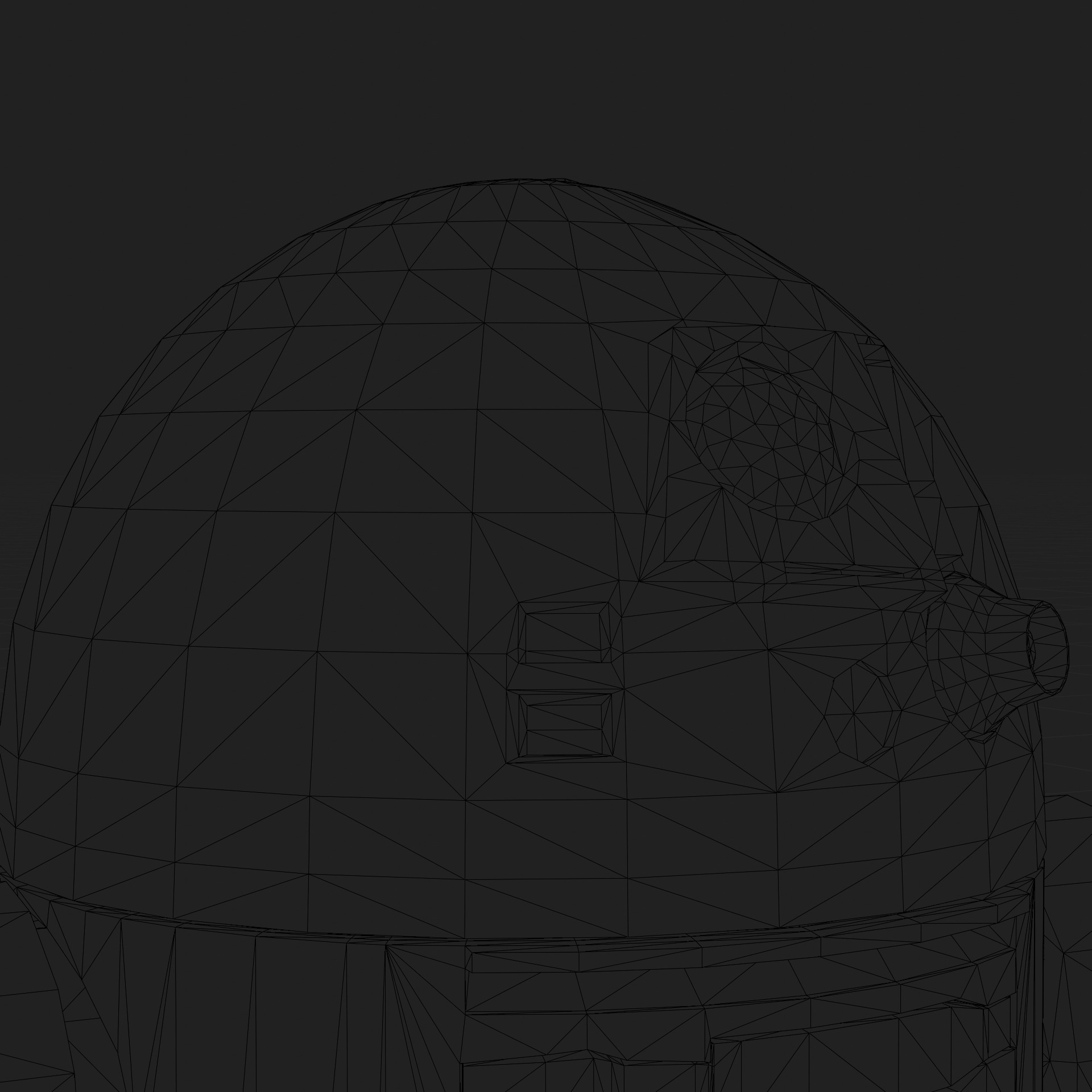 R2 D2 Star Wars 3D Model Rigged PBR Blender FBX OBJ Low-poly 3D model_15