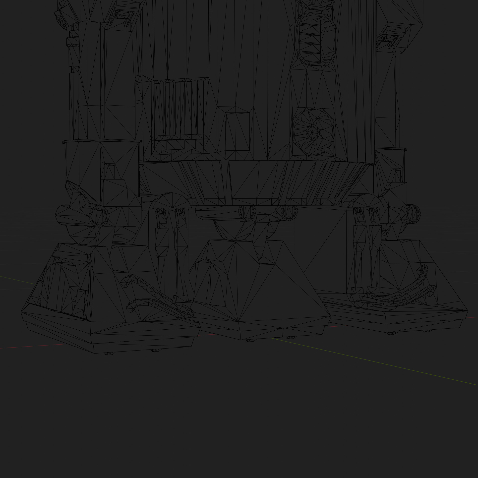 R2 D2 Star Wars 3D Model Rigged PBR Blender FBX OBJ Low-poly 3D model_17