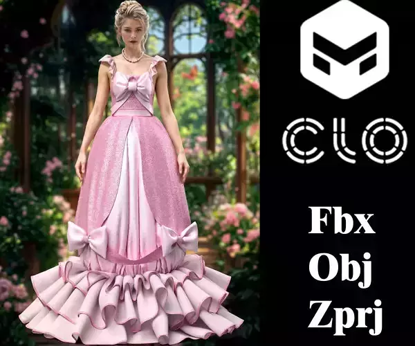 Cinderella pink dress