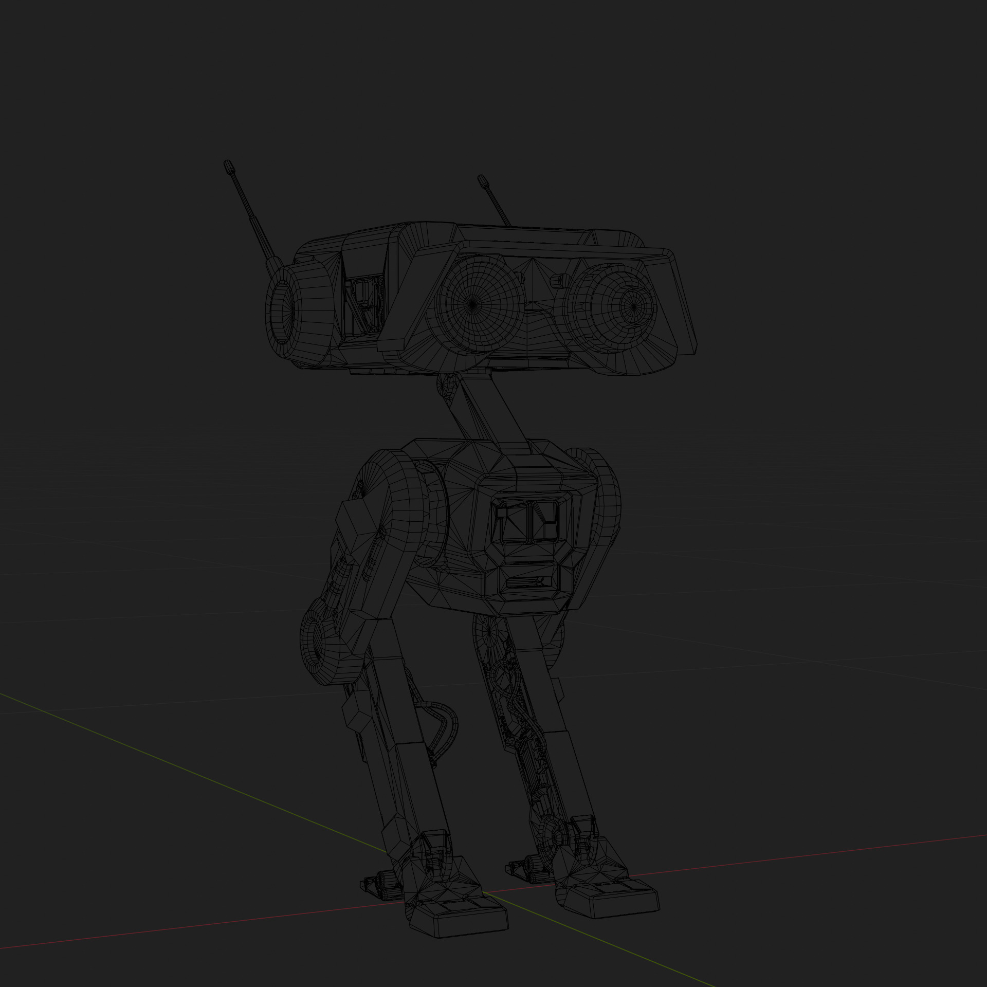 BD 1 Jedi Survivor 3D Model Rigged PBR Blender FBX OBJ Low-poly 3D model_14