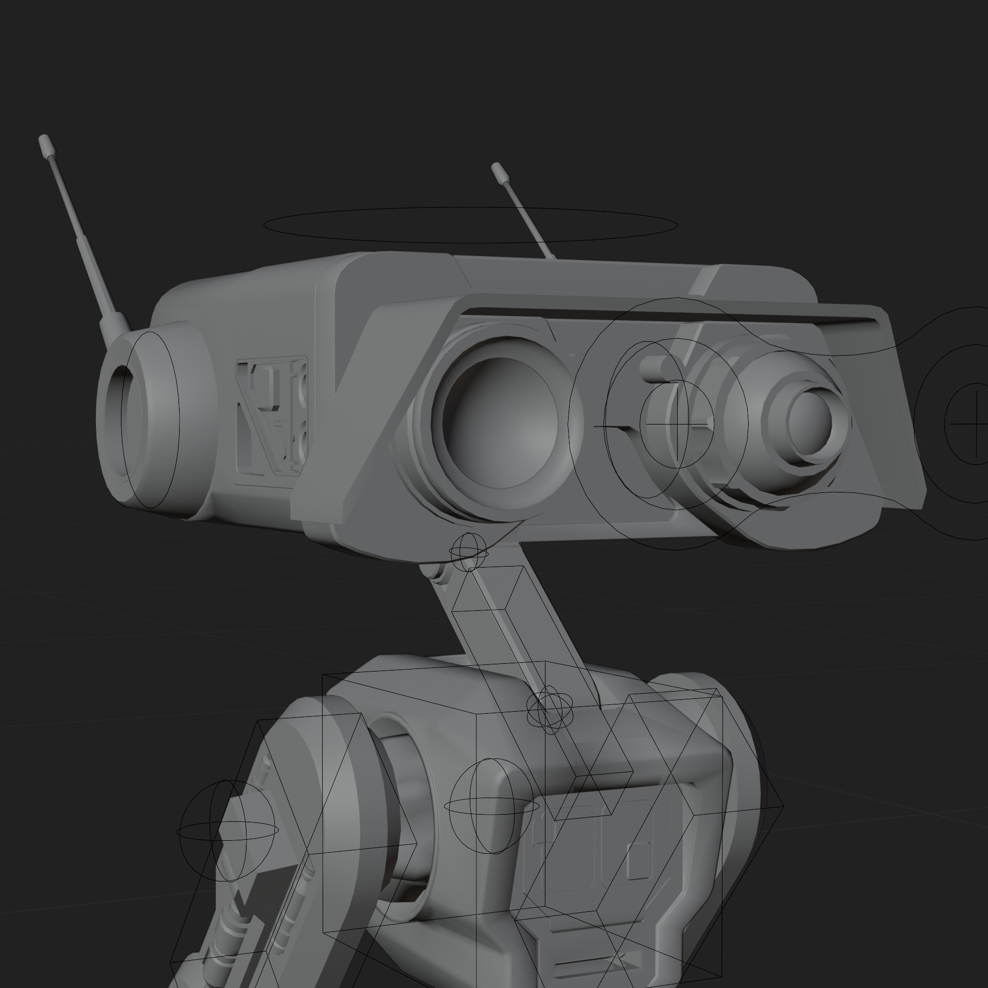 BD 1 Jedi Survivor 3D Model Rigged PBR Blender FBX OBJ Low-poly 3D model_9