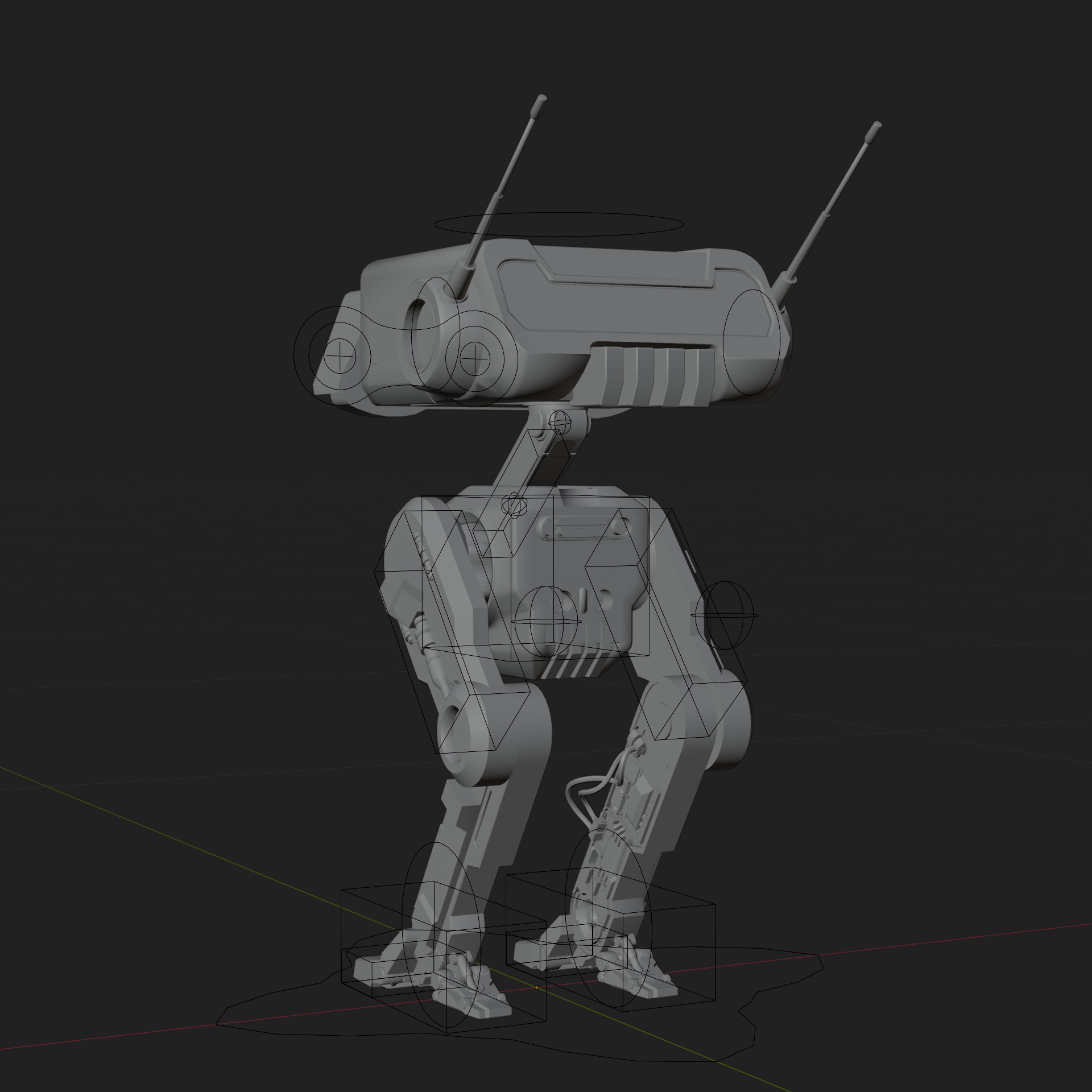 BD 1 Jedi Survivor 3D Model Rigged PBR Blender FBX OBJ Low-poly 3D model_8