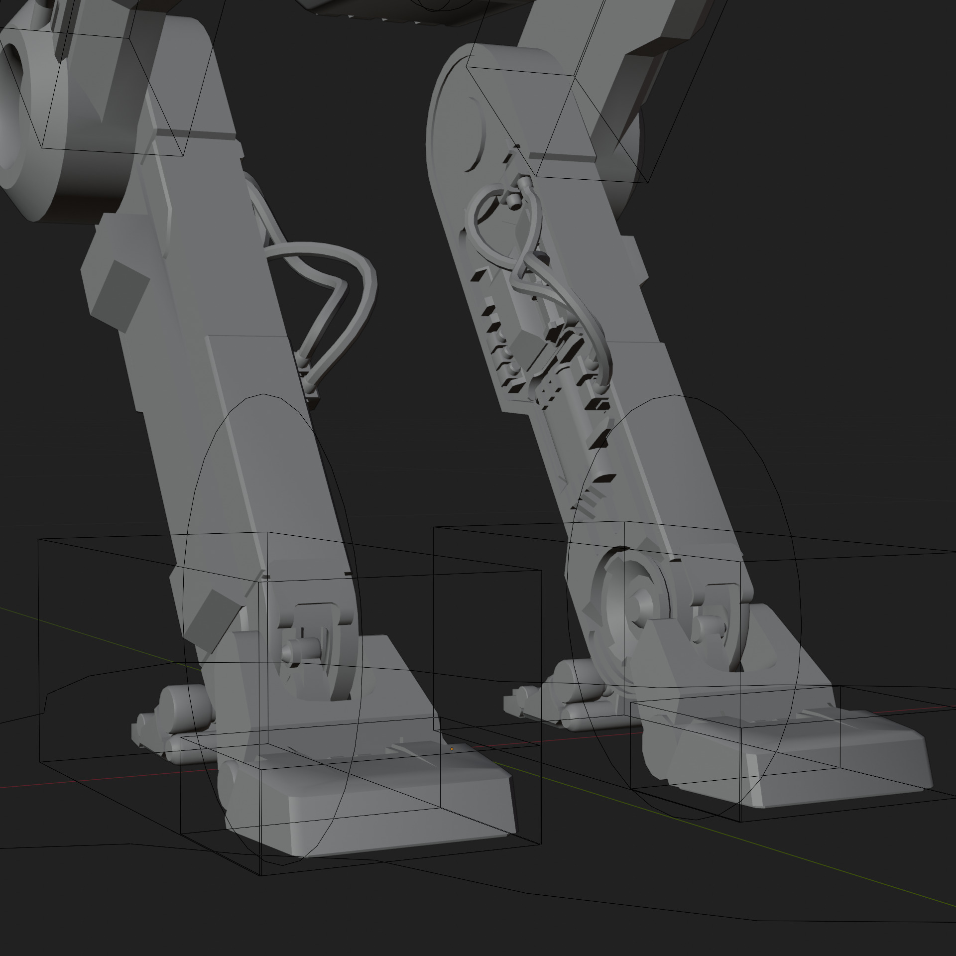 BD 1 Jedi Survivor 3D Model Rigged PBR Blender FBX OBJ Low-poly 3D model_11